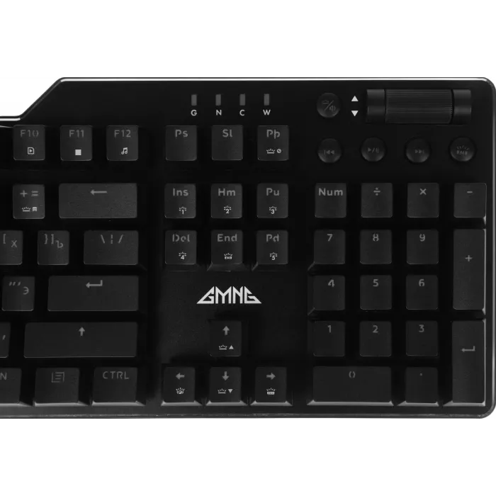 Клавиатура GMNG GG-KB765XP механическая черный USB Multimedia for gamer LED (1901096) кабель 1.8м