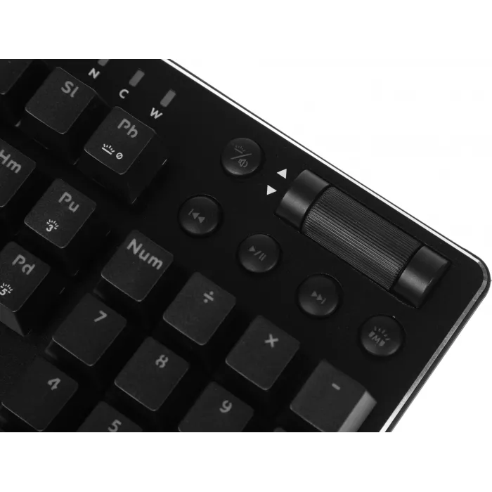 Клавиатура GMNG GG-KB765XP механическая черный USB Multimedia for gamer LED (1901096) кабель 1.8м