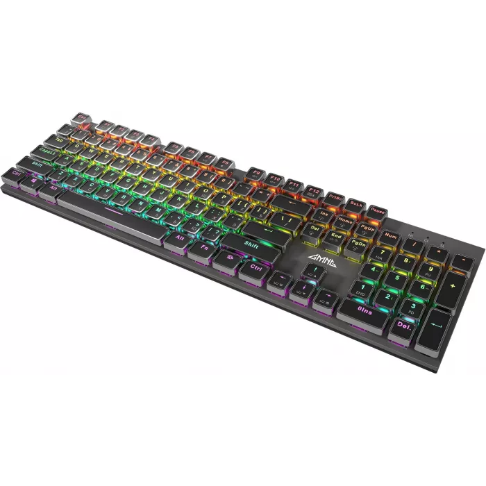 Клавиатура GMNG GG-KB815X механическая черный/серебристый USB Multimedia for gamer LED (1913914) кабель 1.8м