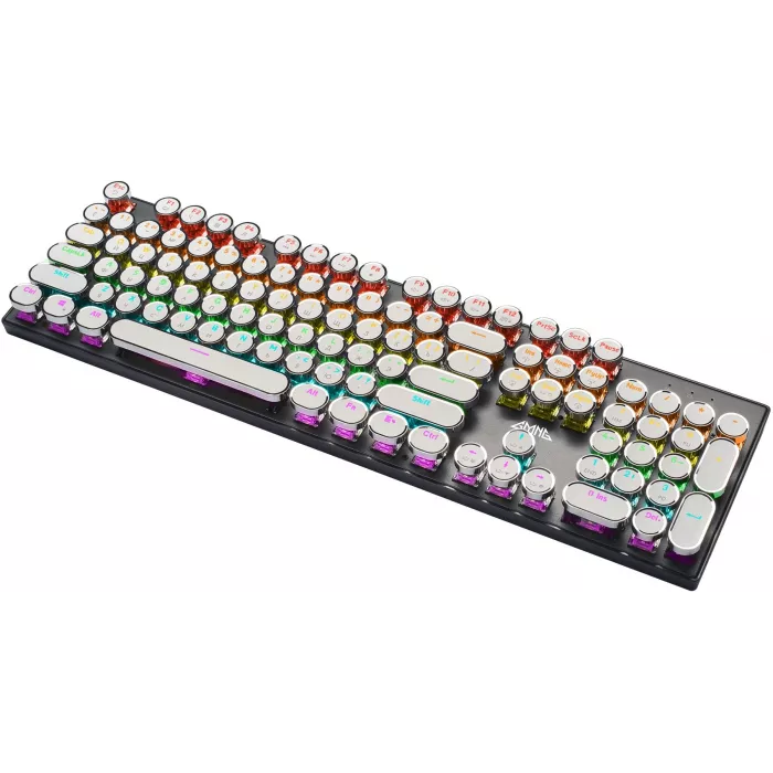 Клавиатура GMNG GG-KB815X механическая черный/серебристый USB Multimedia for gamer LED (1913914) кабель 1.8м