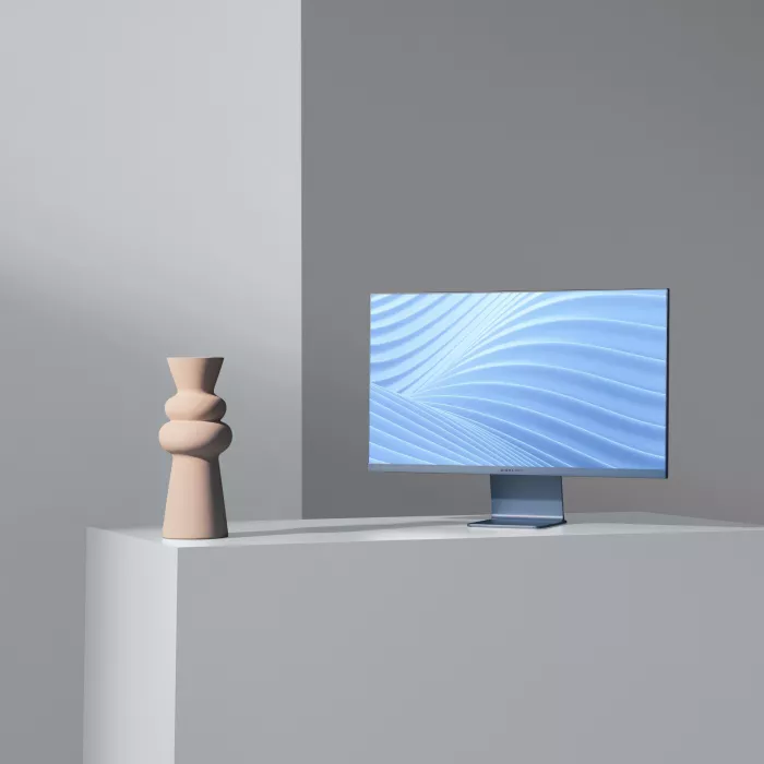 Монитор Digma Pro 27" Art L синий IPS LED 5ms 16:9 HDMI M/M матовая 300cd 178гр/178гр 2560x1440 165Hz FreeSync DP 2K USB 5.7кг