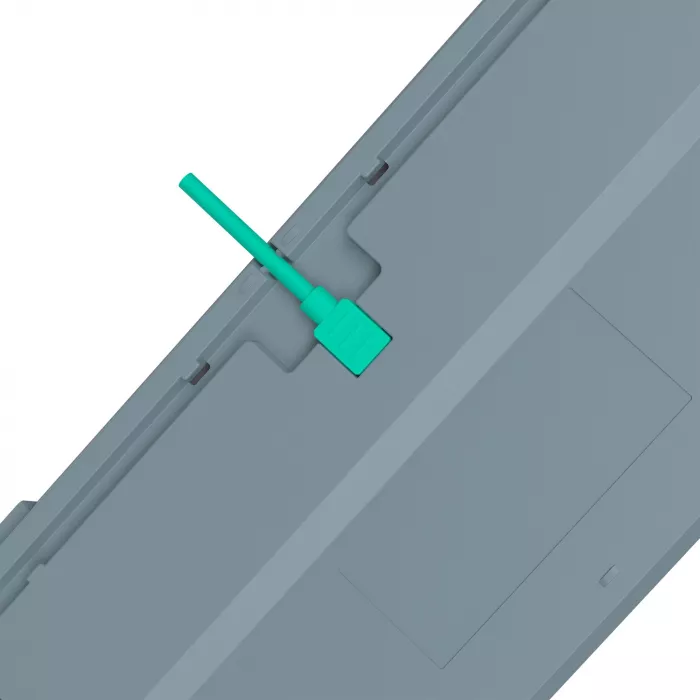 Клавиатура A4Tech S87 Energy механическая серый USB for gamer LED (S87 USB ENERGY ASH) кабель 1.8м