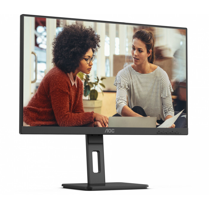 Монитор AOC 24" 24E3QAF черный IPS LED 16:9 HDMI M/M матовая HAS Piv 300cd 178гр/178гр 1920x1080 75Hz VGA DP FHD 4.45кг