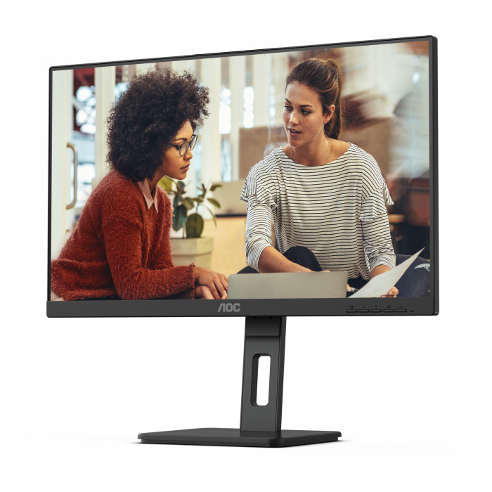 Монитор AOC 24" 24E3QAF черный IPS LED 16:9 HDMI M/M матовая HAS Piv 300cd 178гр/178гр 1920x1080 75Hz VGA DP FHD 4.45кг