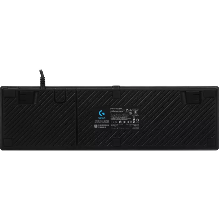 Клавиатура Logitech G512 Carbon Red Linear механическая черный USB Multimedia for gamer LED (920-009374)