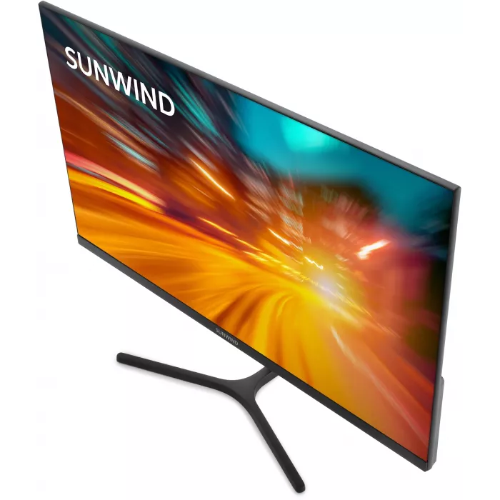 Монитор SunWind 23.8" SM-24FI401 черный IPS LED 1ms 16:9 HDMI матовая 250cd 178гр/178гр 1920x1080 180Hz G-Sync FreeSync DP FHD 2.79кг