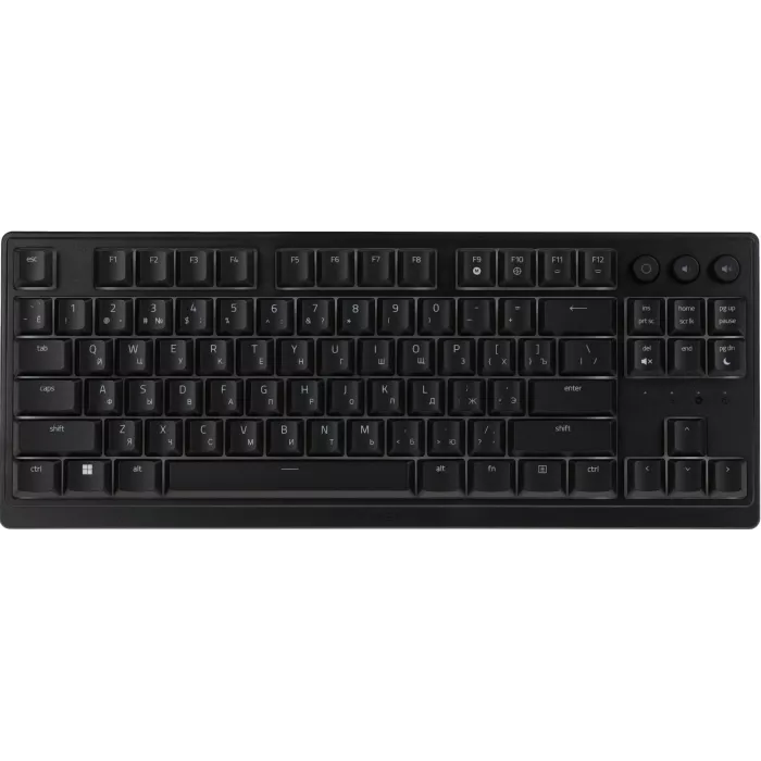 Клавиатура Razer Ornata V3 Tenkeyless механическая черный USB Multimedia for gamer LED (подставка для запястий) (RZ03-04881600-R3R1)