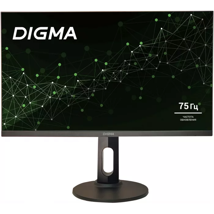 Монитор Digma 27" Progress 27P505Q черный IPS LED 16:9 HDMI M/M матовая HAS 350cd 178гр/178гр 2560x1440 75Hz G-Sync FreeSync DP 2K 6.05кг