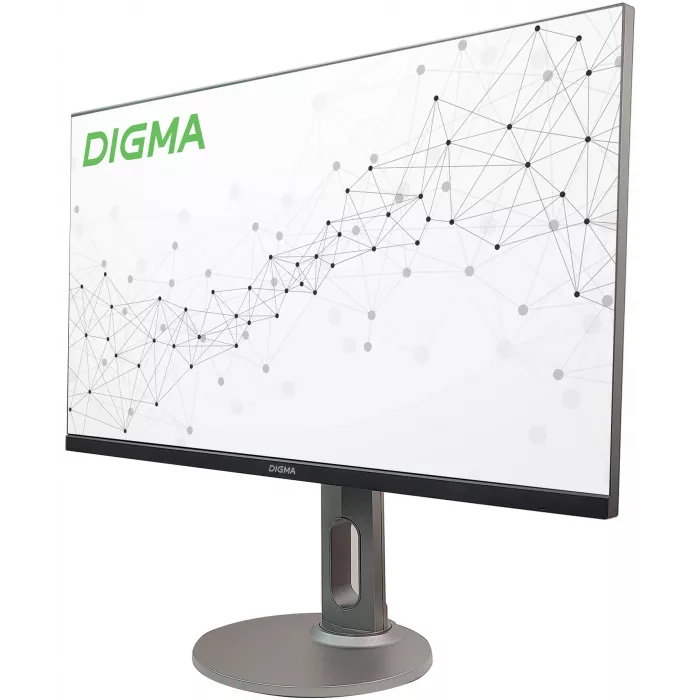 Монитор Digma 27" Progress 27P705Q черный IPS LED 5ms 16:9 HDMI M/M матовая HAS 300cd 178гр/178гр 2560x1440 75Hz FreeSync DP 2K USB 5.6кг