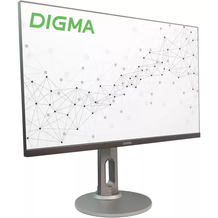 Монитор Digma 27" Progress 27P705Q черный IPS LED 5ms 16:9 HDMI M/M матовая HAS 300cd 178гр/178гр 2560x1440 75Hz FreeSync DP 2K USB 5.6кг