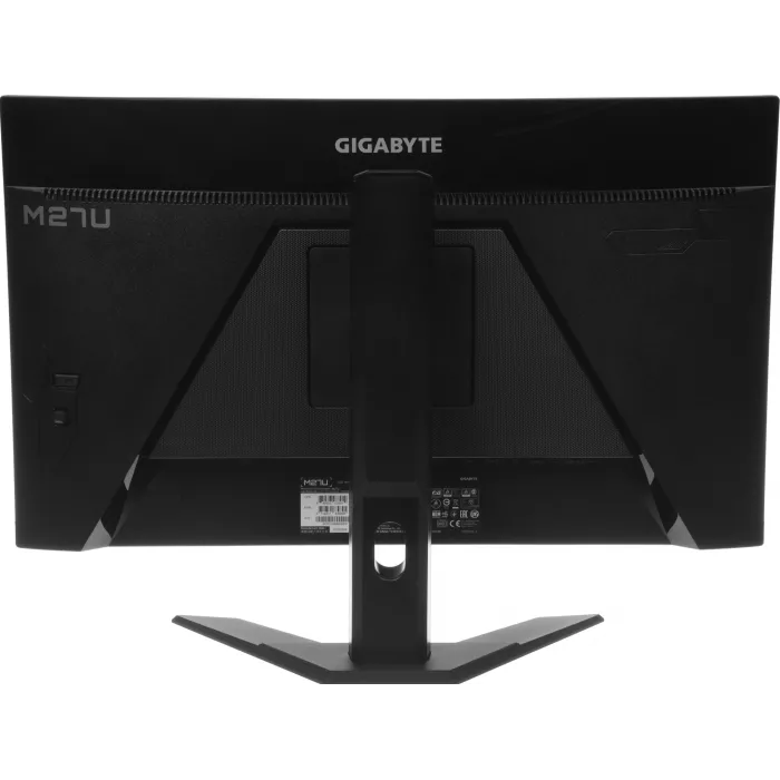 Монитор Gigabyte 27" M27U черный IPS LED 1ms 16:9 HDMI M/M матовая HAS 400cd 178гр/178гр 3840x2160 160Hz G-Sync FreeSync Premium Pro DP 4K USB 6.48кг