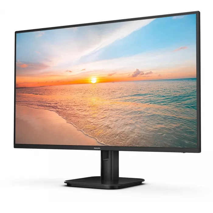 Монитор Philips 27" E Line 27E1N1100A черный IPS LED 16:9 HDMI M/M матовая 1300:1 250cd 178гр/178гр 1920x1080 100Hz FreeSync VGA FHD 4кг