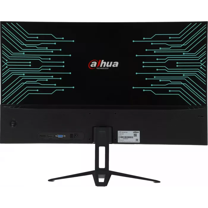 Монитор Dahua 27" DHI-LM27-B201E черный IPS LED 7ms 16:9 HDMI матовая 1000:1 300cd 178гр/178гр 1920x1080 100Hz VGA DP FHD 4.12кг