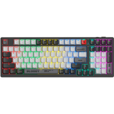 Клавиатура A4Tech WS98 механическая черный/серый USB беспроводная BT/Radio for gamer LED