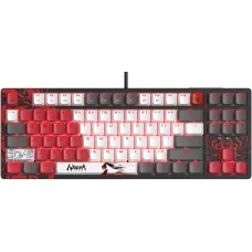 Клавиатура A4Tech S87 Naraka механическая черный/красный USB for gamer LED кабель 1.8м