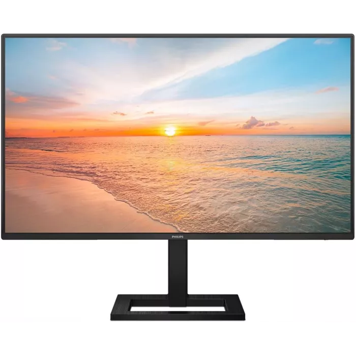 Монитор Philips 27" 27E1N1600AE черный IPS LED 1ms 16:9 HDMI M/M матовая HAS 350cd 178гр/178гр 2560x1440 100Hz 2K USB 5.23кг