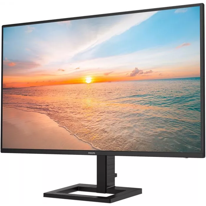 Монитор Philips 27" 27E1N1600AE черный IPS LED 1ms 16:9 HDMI M/M матовая HAS 350cd 178гр/178гр 2560x1440 100Hz 2K USB 5.23кг