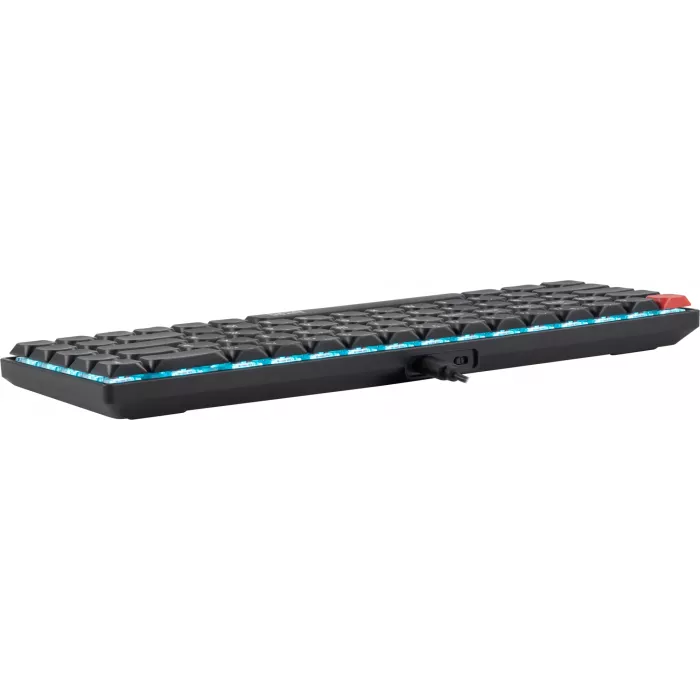 Клавиатура Acer OKR400 механическая черный USB беспроводная BT/Radio Multimedia for gamer LED (ZL.KBDEE.01A) кабель 1.5м