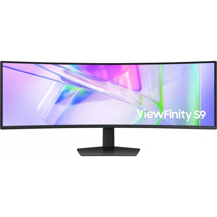 Монитор Samsung 49" ViewFinity S9 S49C950UAIXCI черный VA LED 32:9 HDMI M/M матовая HAS Piv 350cd 178гр/178гр 5120x1440 120Hz DP USB 15.6кг