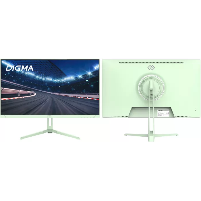 Монитор Digma 23.8" Overdrive 24P410F мятный IPS LED 1ms 16:9 HDMI матовая 300cd 178гр/178гр 1920x1080 200Hz G-Sync FreeSync DP FHD USB 2.8кг