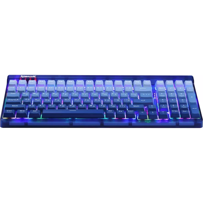 Клавиатура Redragon Garen Pro механическая синий USB беспроводная BT/Radio for gamer LED (71745) кабель 1.5м