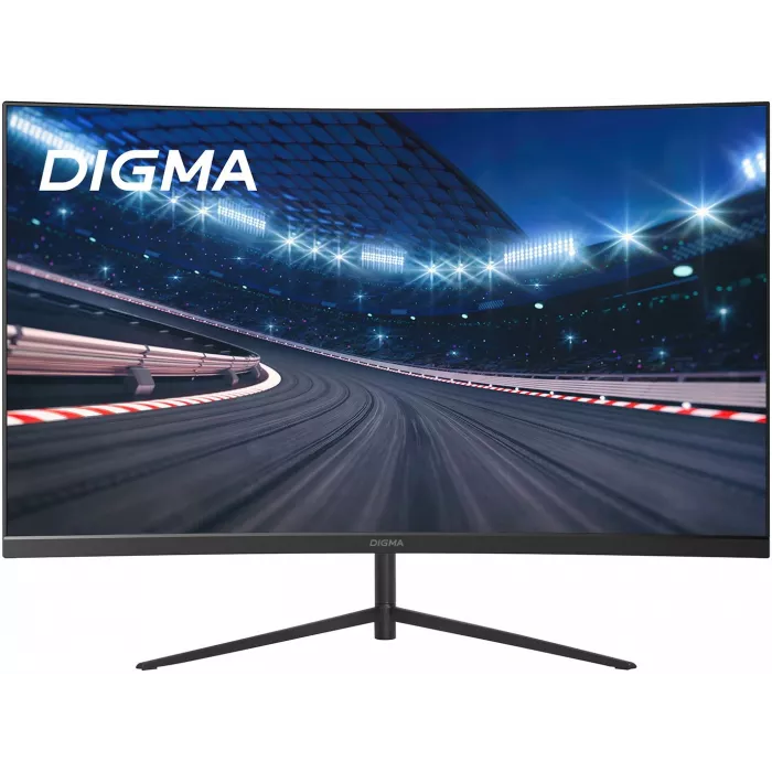 Монитор Digma 27" Overdrive 27A511F черный VA LED 1ms 16:9 HDMI матовая 250cd 178гр/178гр 1920x1080 200Hz FreeSync DP FHD 4.3кг