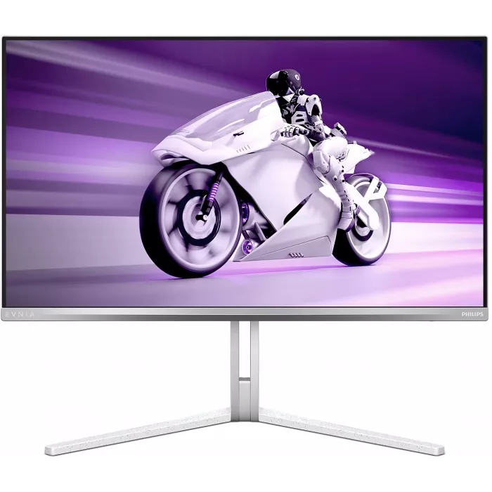 Монитор Philips 26.5" Evnia Gaming 27M2N8500 белый QD OLED LED 16:9 HDMI M/M матовая HAS Piv 1500000:1 250cd 178гр/178гр 2560x1440 360Hz G-Sync FreeSync DP 2K USB 7.35кг