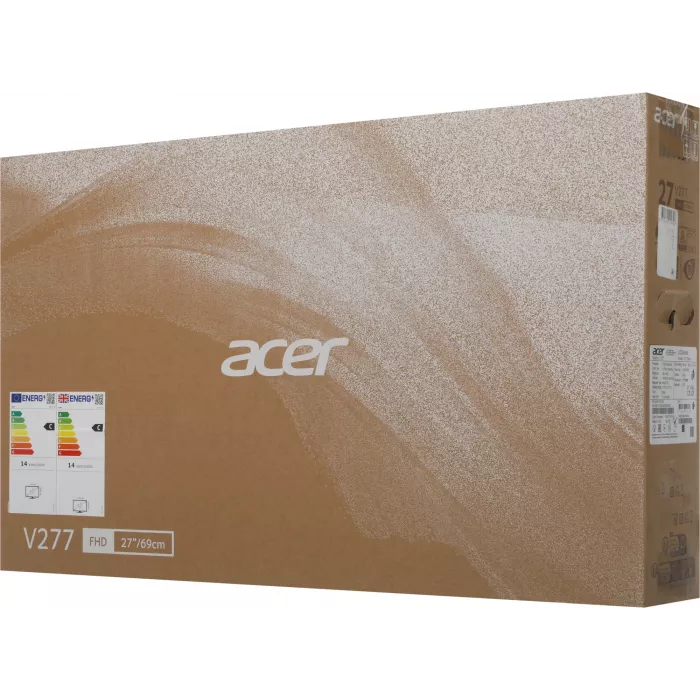 Монитор Acer 27" Vero V277Gbmix черный IPS LED 4ms 16:9 HDMI M/M матовая 250cd 178гр/178гр 1920x1080 120Hz FreeSync VGA FHD 3.64кг