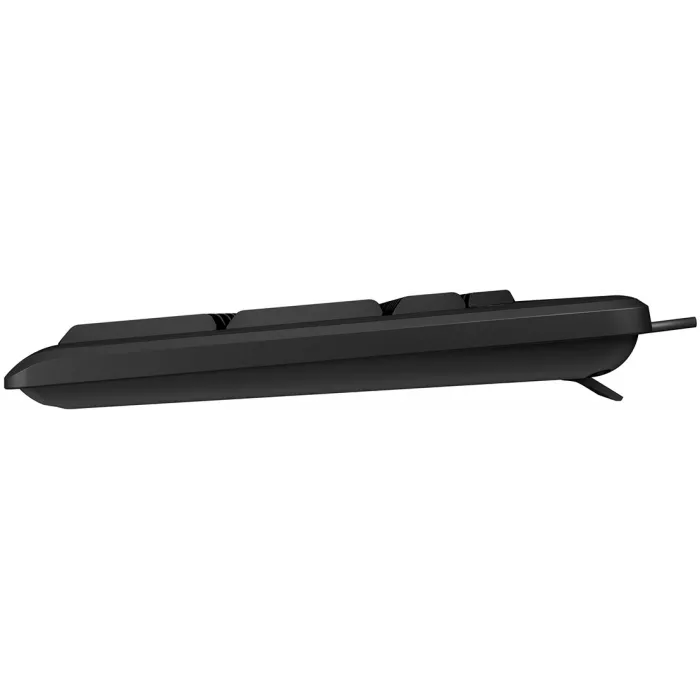 Клавиатура Acer OKW500 черный USB Multimedia (ZL.KBDEE.01T) кабель 1.8м