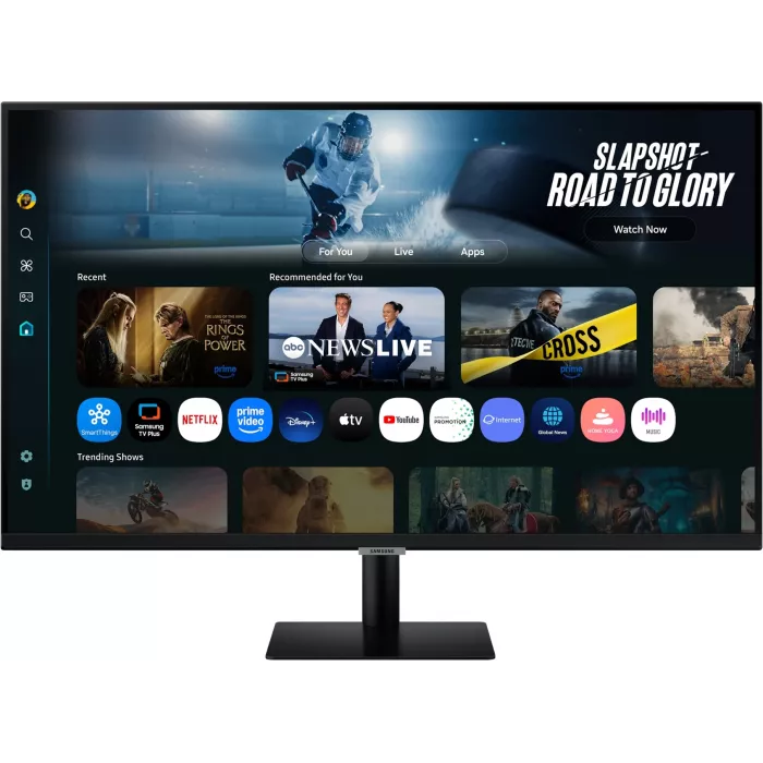 Монитор Samsung 32" S32FM702UIXCI черный VA LED 16:9 HDMI M/M матовая 3000:1 300cd 178гр/178гр 3840x2160 60Hz 4K USB 6.5кг