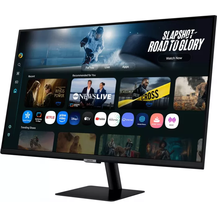 Монитор Samsung 32" S32FM702UIXCI черный VA LED 16:9 HDMI M/M матовая 3000:1 300cd 178гр/178гр 3840x2160 60Hz 4K USB 6.5кг