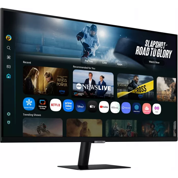 Монитор Samsung 32" S32FM702UIXCI черный VA LED 16:9 HDMI M/M матовая 3000:1 300cd 178гр/178гр 3840x2160 60Hz 4K USB 6.5кг