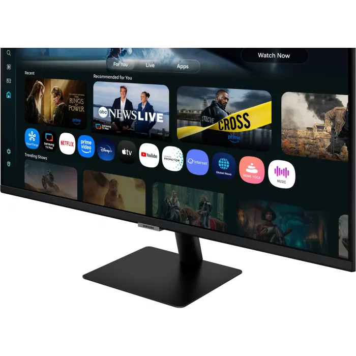 Монитор Samsung 32" S32FM702UIXCI черный VA LED 16:9 HDMI M/M матовая 3000:1 300cd 178гр/178гр 3840x2160 60Hz 4K USB 6.5кг