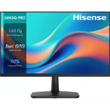 Монитор Hisense 23.8" 24N3Q-PRO черный IPS LED 16:9 HDMI M/M матовая 1000:1 250cd 89гр/89гр 1920x1080 144Hz VGA DP FHD 4.4кг