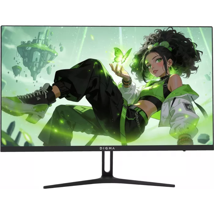 Монитор Digma 23.8" Overdrive 24P411F черный IPS LED 1ms 16:9 HDMI M/M матовая 250cd 178гр/178гр 1920x1080 180Hz G-Sync FreeSync DP FHD 2.8кг