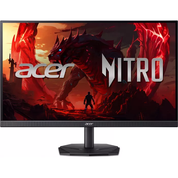 Монитор Acer 23.8" Nitro KG241YX1bmiipx черный IPS LED 0.5ms 16:9 HDMI M/M матовая 250cd 170гр/160гр 1920x1080 200Hz FreeSync Premium DP FHD 3.2кг