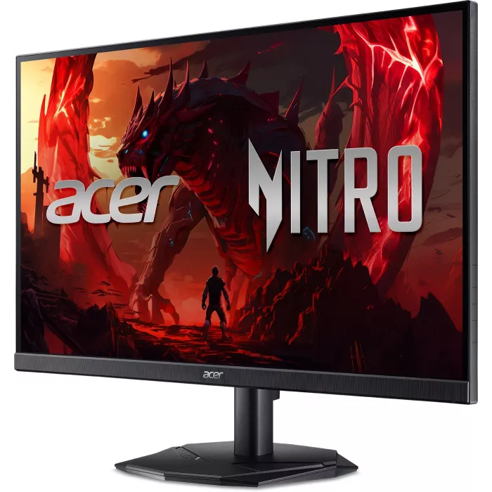 Монитор Acer 23.8" Nitro KG241YX1bmiipx черный IPS LED 0.5ms 16:9 HDMI M/M матовая 250cd 170гр/160гр 1920x1080 200Hz FreeSync Premium DP FHD 3.2кг