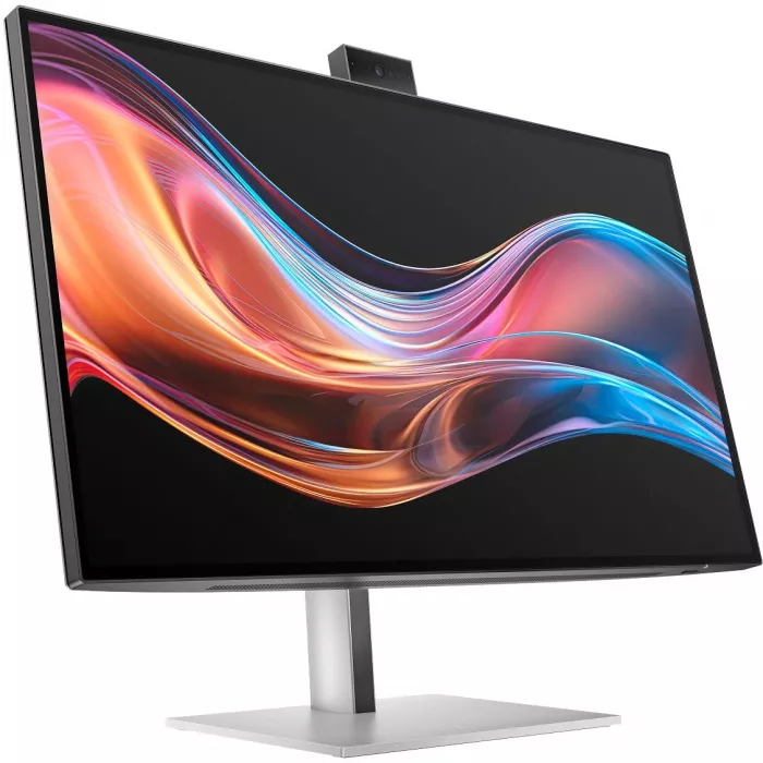 Монитор HP 27" Series 7 Pro 727pm черный IPS LED 5ms 16:9 HDMI M/M Cam матовая HAS Piv 2000:1 400cd 178гр/178гр 3840x2160 60Hz FreeSync Premium DP 4K USB 7кг