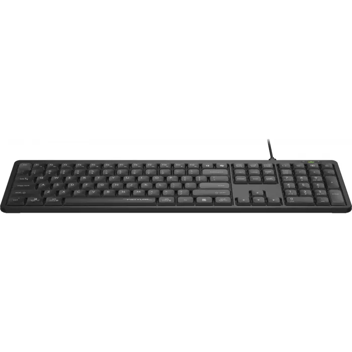 Клавиатура A4Tech FX55 черный USB slim Multimedia кабель 1.5м