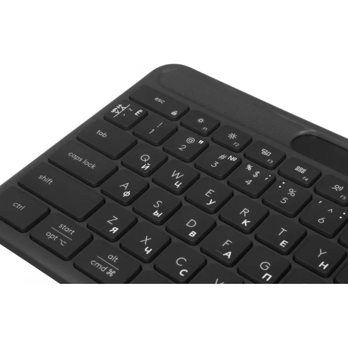 Клавиатура Logitech K980 графитовый беспроводная BT slim (920-013768)