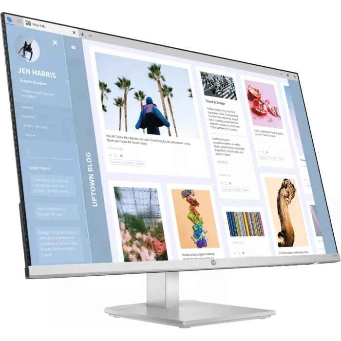 Монитор HP 27" Series 5 527sh серебристый/черный IPS LED 16:9 HDMI матовая HAS 1500:1 300cd 178гр/178гр 1920x1080 100Hz VGA FHD 4.15кг