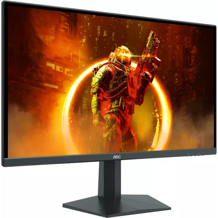 Монитор AOC 23.8" 24G10ZNE черный/красный VA 16:9 HDMI M/M матовая 300cd 1920x1080 180Hz DP FHD 3.3кг