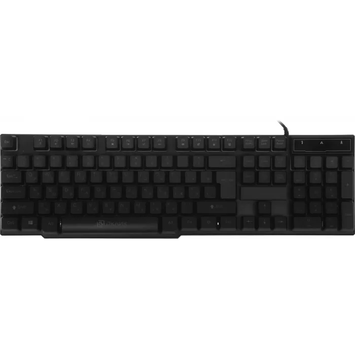 Клавиатура Оклик 780G SLAYER черный USB for gamer LED (412899) кабель 1.5м