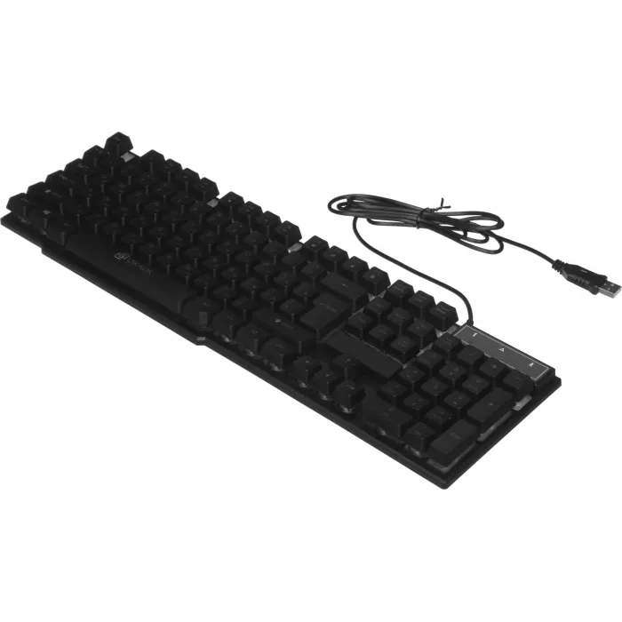 Клавиатура Оклик 780G SLAYER черный USB for gamer LED (412899) кабель 1.5м