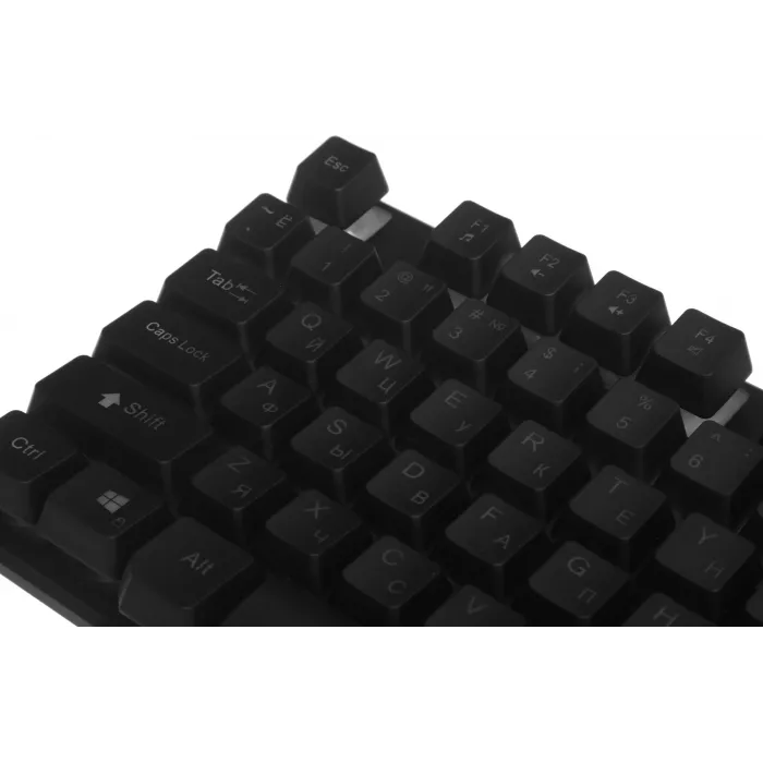 Клавиатура Оклик 780G SLAYER черный USB for gamer LED (412899) кабель 1.5м