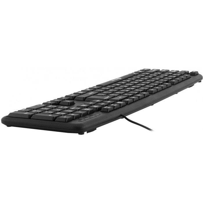 Клавиатура Оклик 180M черный USB (943626) кабель 1.6м