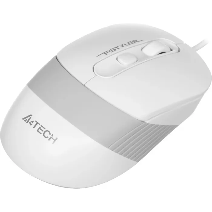 Клавиатура + мышь A4Tech Fstyler F1010 клав:белый/серый мышь:белый/серый USB Multimedia (F1010 WHITE)