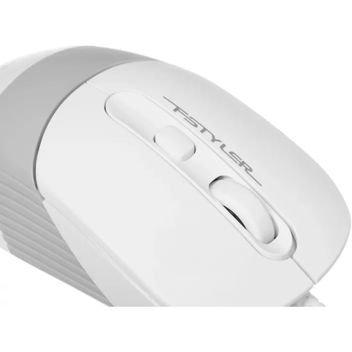 Клавиатура + мышь A4Tech Fstyler F1010 клав:белый/серый мышь:белый/серый USB Multimedia (F1010 WHITE)