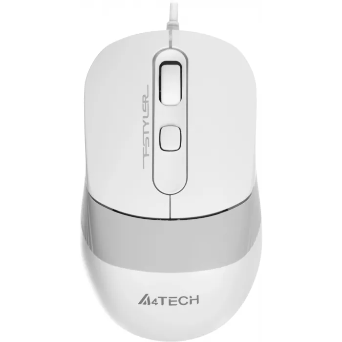 Клавиатура + мышь A4Tech Fstyler F1010 клав:белый/серый мышь:белый/серый USB Multimedia (F1010 WHITE)