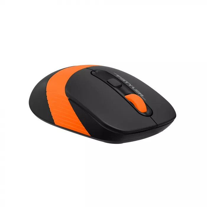 Клавиатура + мышь A4Tech Fstyler FG1010 клав:черный/оранжевый мышь:черный/оранжевый USB беспроводная Multimedia (FG1010 ORANGE)